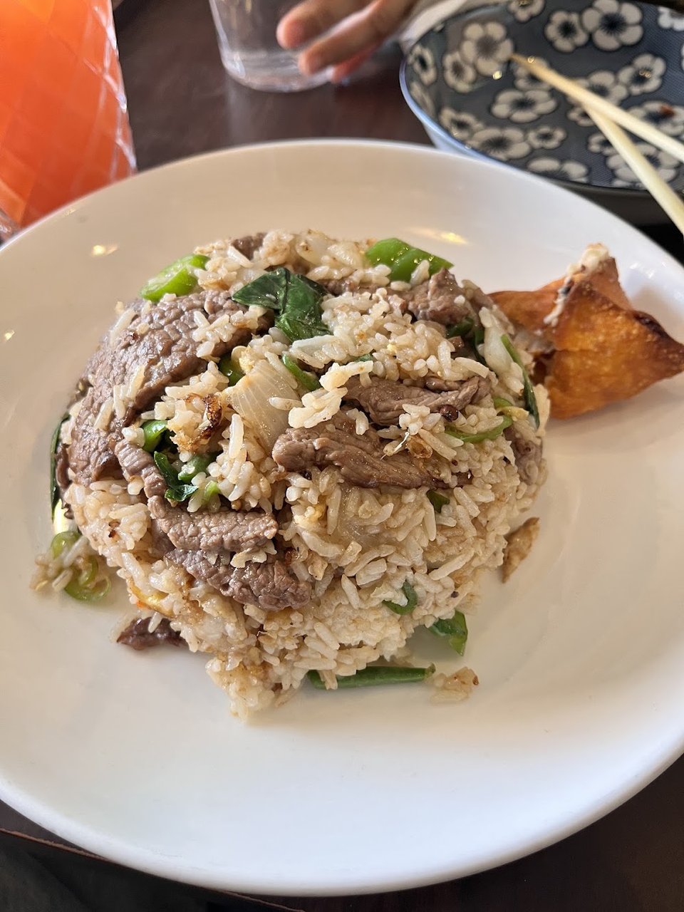 Steak Basil Fried Rice